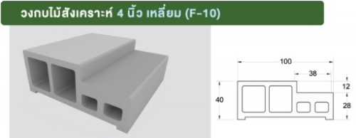 วงกบไม้สังเคราะห์Polywood